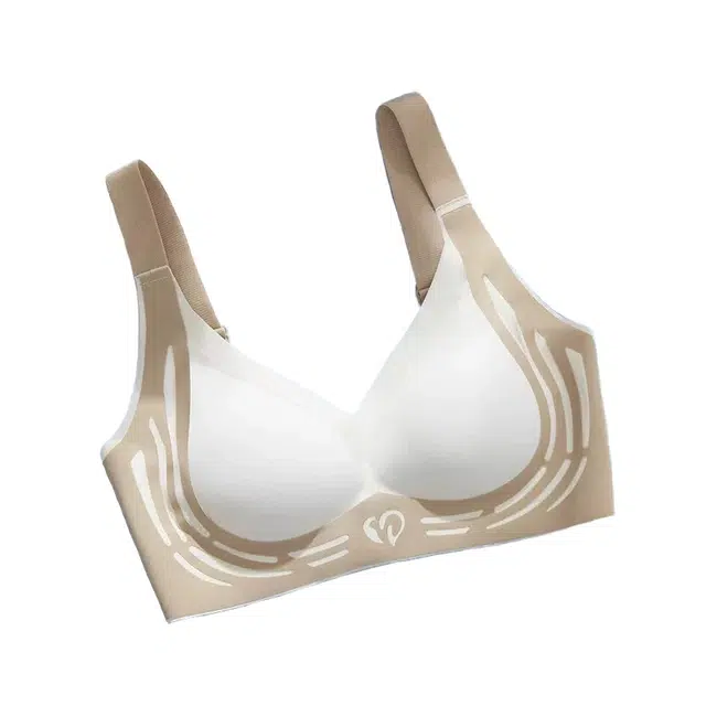 莫代尔 休闲简约舒适无痕亲肤透气无钢圈不跑杯无束缚文胸 女款