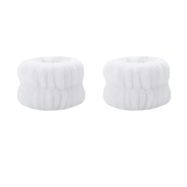 静玲珑 洗脸手腕带防湿袖口护腕擦汗手环防水溅到袖口发带束手腕洗漱