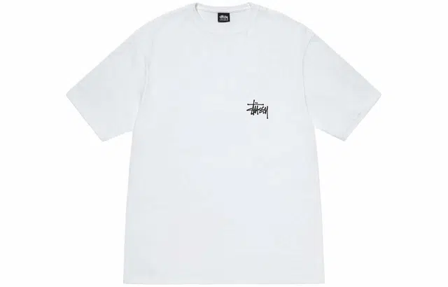 Stussy Ribbed Lettering T-Shirt