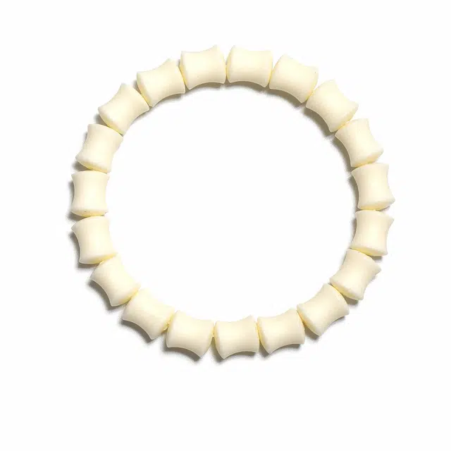 絮物 新中式招财纳福轻奢高级感文玩盘玩佛珠念珠诸事顺遂考试考研考公上岸转运百搭学生党必备#好运再造 象牙果 手串 男女同款情侣款