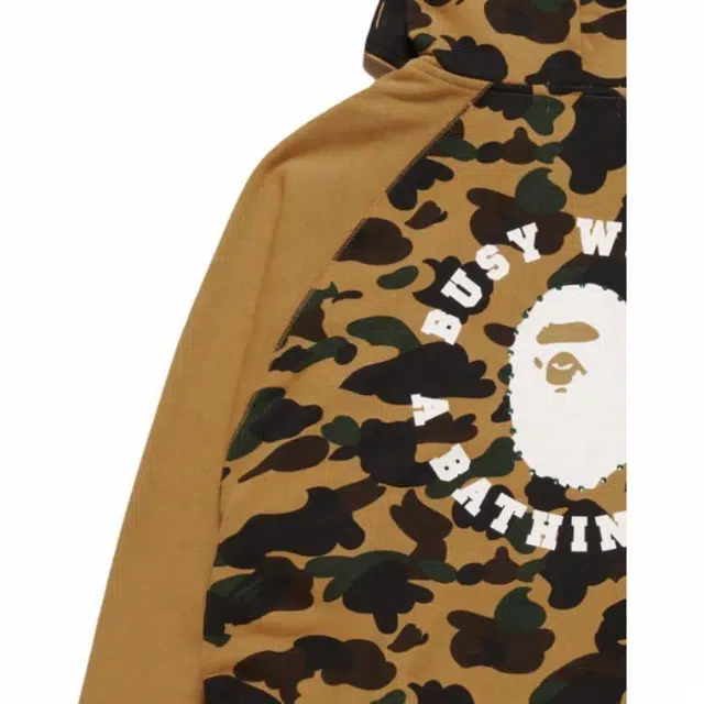 Bape x 马思唯 Camo Crystal Stone Hoodie