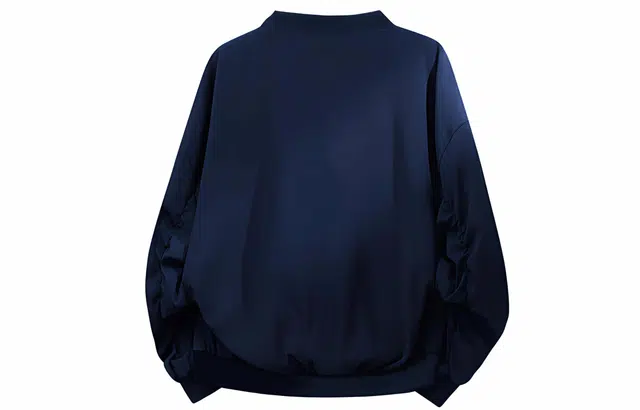 萌芽熊 字母宽松百搭棒球领飞行员夹克外套 男女同款