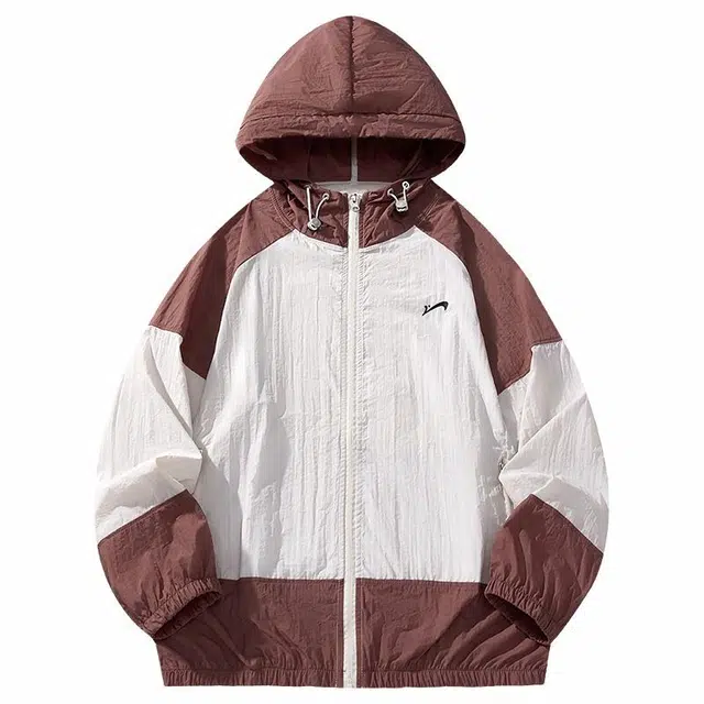 贵人鸟 太阳盾系列 百搭宽松连帽拉链 透气防紫外线防晒服 男女同款