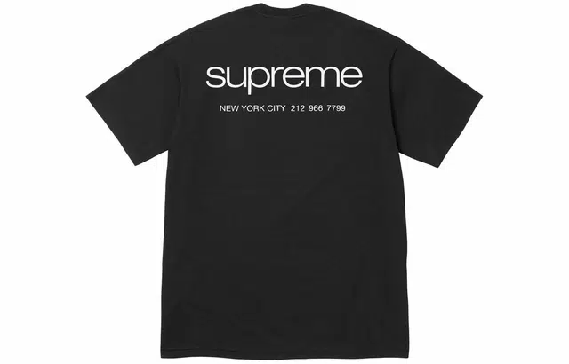 Supreme FW23 FW23 WEEK17 NYC TEE logoT