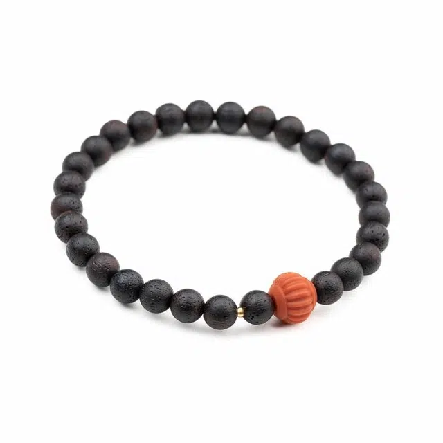 仙源 有钱花鸿运当头转运珠 国风小众原创设计护身学业上岸 新中式国潮文玩#好运 降真香 木作手串  男女同款情侣款