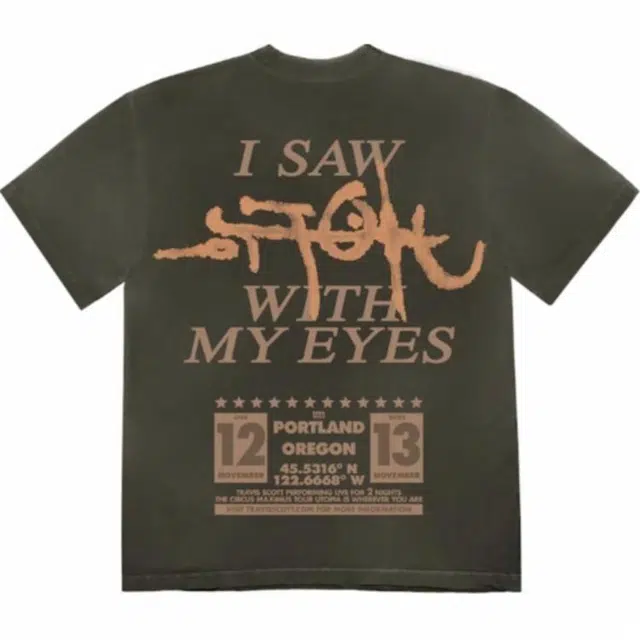 Travis Scott FW23 T-Shirt Brown
