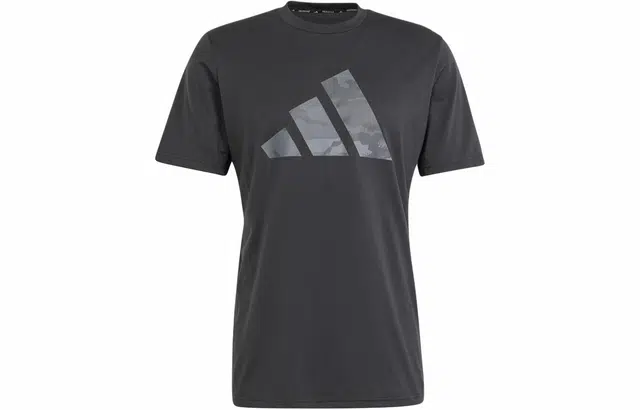adidas Train Essentials Seasonal Brand Love Camo Tee LogoT