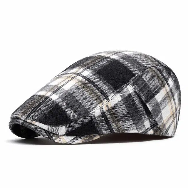 AAJF Plaid Beret