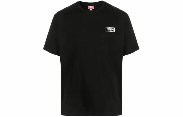KENZO Logo Crewneck T-Shirt Black