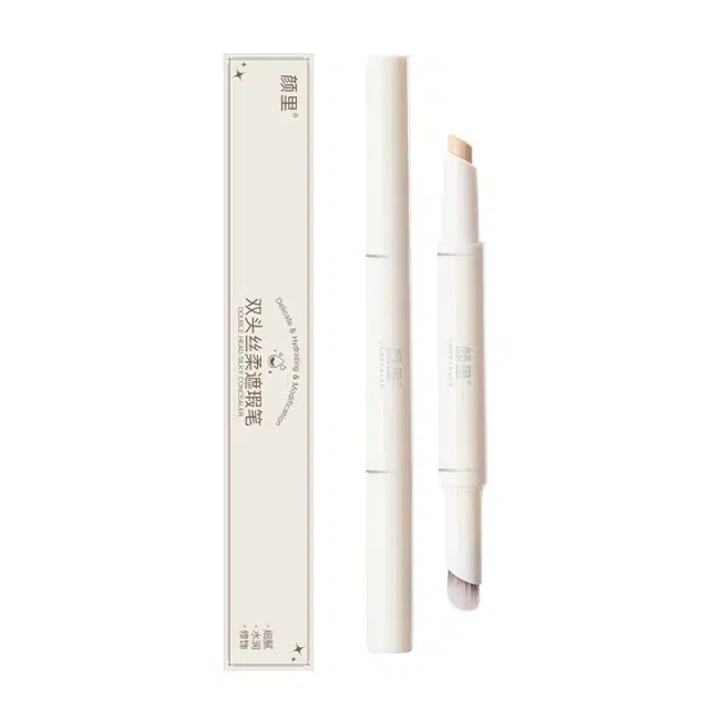 颜里 双头丝柔遮瑕笔 防水彩妆遮瑕