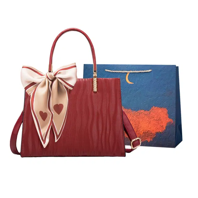 爱尔绅特 时尚气质感 人造革 手提包 常规 女款 多色