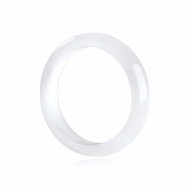 【精选】 七小匠 国潮古风古韵冰润白月光玉环 正缘桃花 典雅大气清冷高雅小众百搭 显白 玉髓 手镯 女款