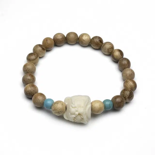 【福庙流处通代请】 周帝王 狮来运作八方来财财富圆满诸事顺利喜乐小众福禄吉祥国风佛珠文玩诸事顺利#好运 奶香木 手串 男女同款情侣款