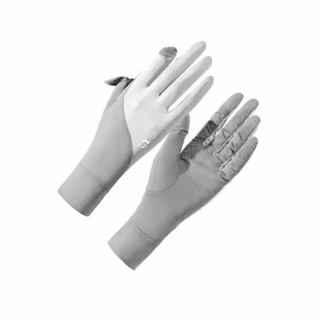 南极人 冰丝防紫外线夏季开车骑行电动车遮阳透气防滑可触屏 薄款 防晒手套 女款