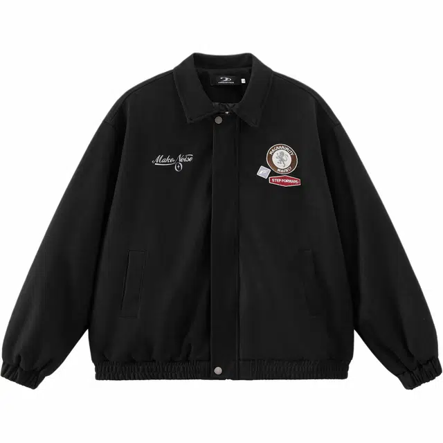 佐菲利 美式翻领宽松百搭夹克外套 男女同款