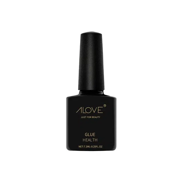 恩妮诗 网红款蹦迪万能夜光胶指甲油胶新款 透明百搭夜光封层法式美甲油胶