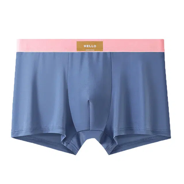 俞兆林 舒适轻薄抑菌裆透气简约亲肤平角内裤 男款 组合装