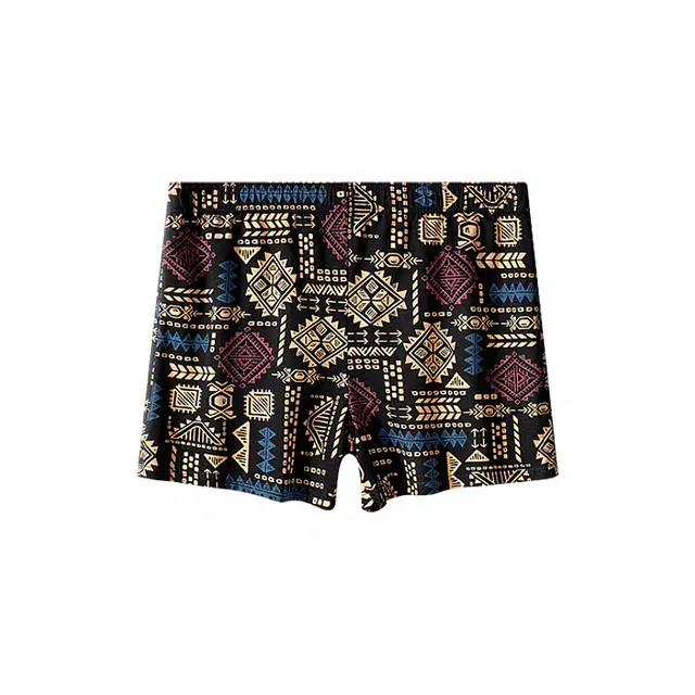 对你的私语 阿罗裤大码宽松舒适抑菌平角短裤 男款 组合装