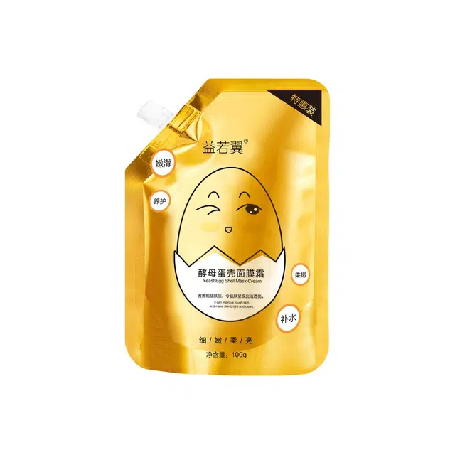 益若翼 酵母蛋壳面膜霜 保湿 多种肤质