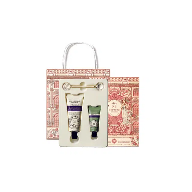 润培 诗境乐境护手霜套盒 香氛植萃滋润保湿 礼盒装