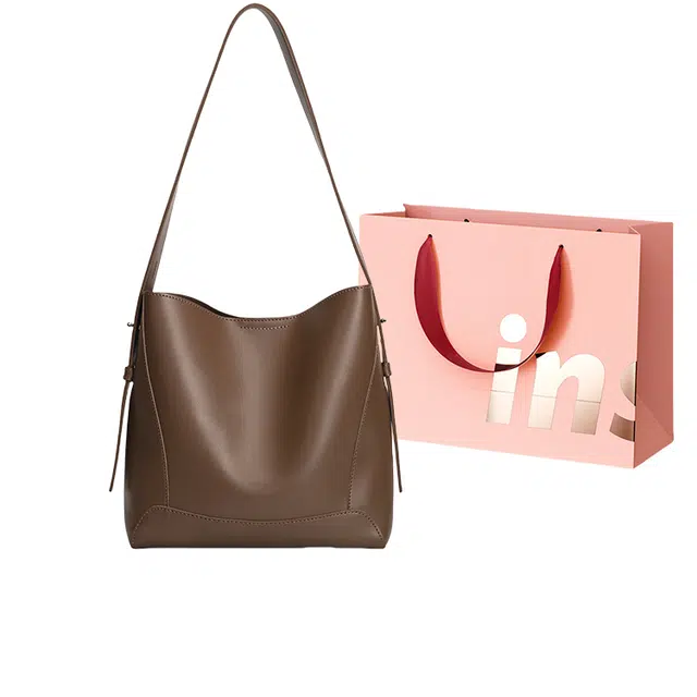 Wheely Baby+ Tote Bag Brown Black