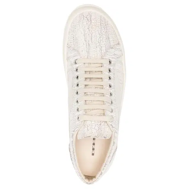 Rick Owens DRKSHDW Low Top Sneakers White