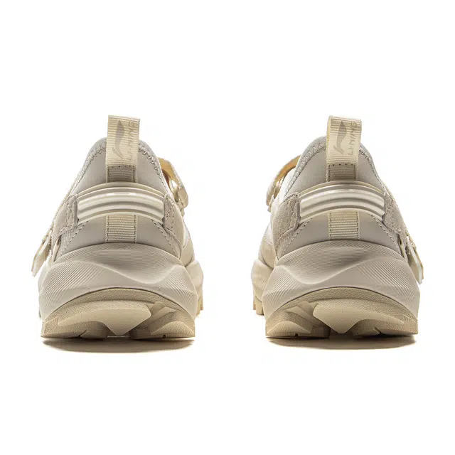 中国李宁 潮流舒适 减震回弹 低帮 生活休闲鞋 女款 米棕色