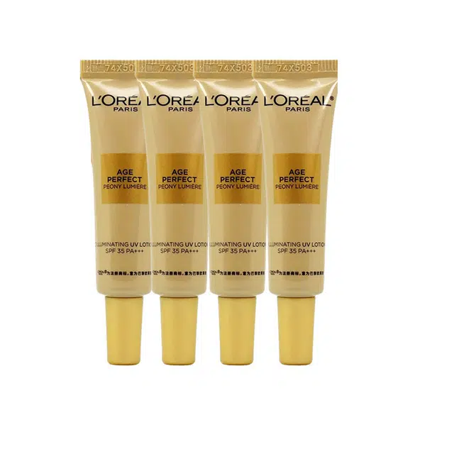 欧莱雅 金致臻颜奢养粉妍防晒乳 美白保湿