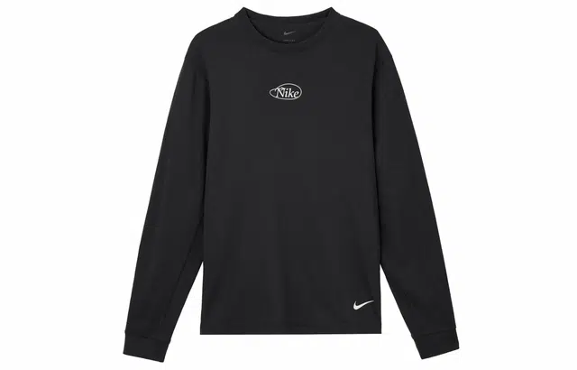 Nike Dri-FIT Long Sleeve Tee Black