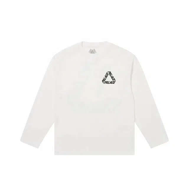 PALACE FW24 P3 LONGSLEEVE WHITE T