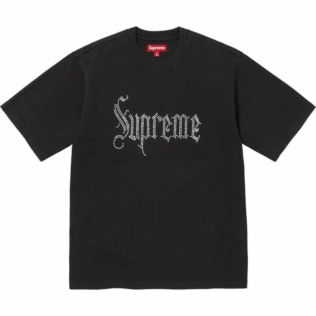 Supreme FW24 WEEK8 Rhinestone SS Top T