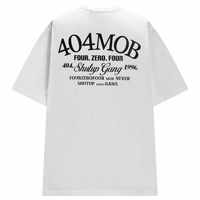 404MOB GANG SloganT