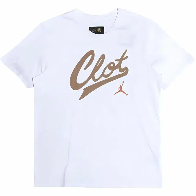 Jordan x CLOT logo T