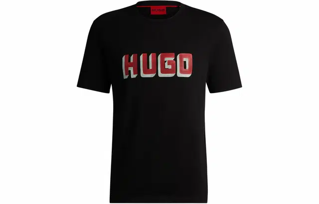 HUGO BOSS T-Shirt with Logo Print LogoT