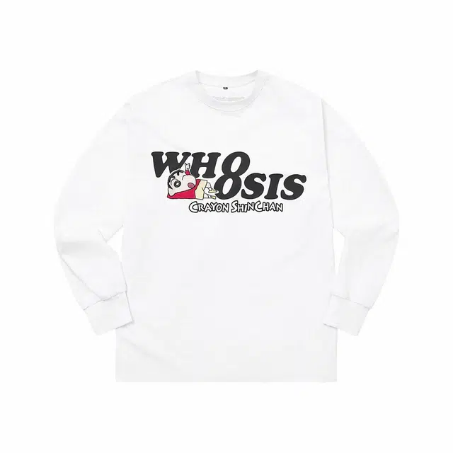 WHOOSIS x Crayon Shinchan WHOOSIS X logoT
