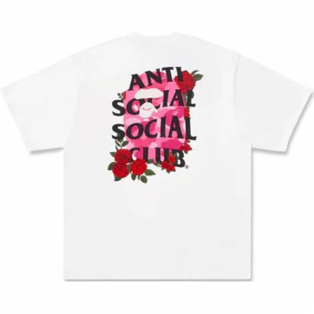 BAPE x ANTI SOCIAL SOCIAL CLUB FW24 logoT