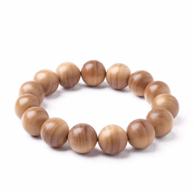 三檀小舍 【香韵醇厚】藏收级虎斑纹高端文玩 高油高密国潮新中式佛珠小众高级 檀木 手串 男女同款情侣款