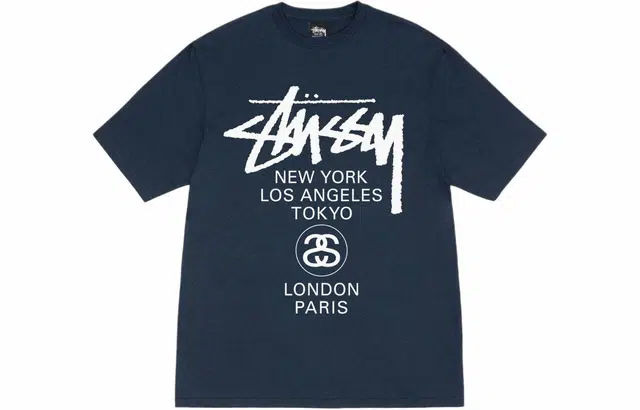 Stussy SS24 Logo Print T-Shirt