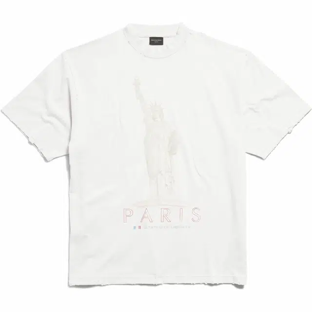 Balenciaga Statue of Liberty Print T-Shirt