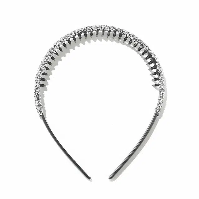 如花梦 带齿防滑洗脸专用洗漱压发捆 亚克力 发箍 女款