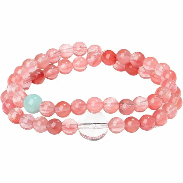 【普陀山官方已过香】 普陀山文创 新中式小众设计招桃花转运珠 转运 礼盒 水晶 手串 男女同款情侣款