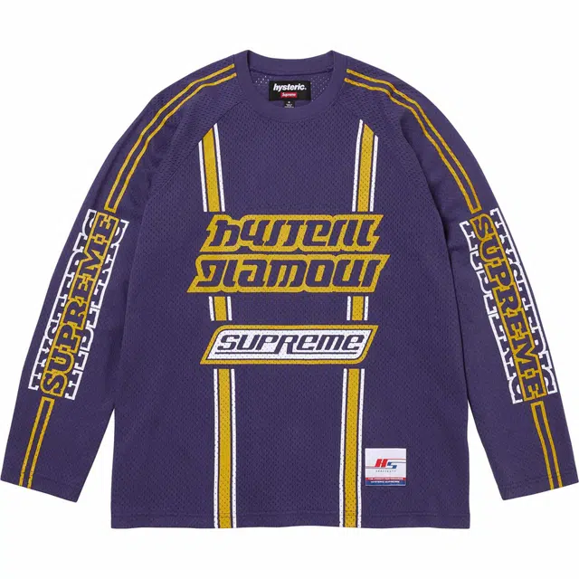 Supreme x HYSTERIC GLAMOUR Mesh L/S Top