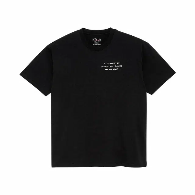 Polar Skate Co Struggle Tee Black