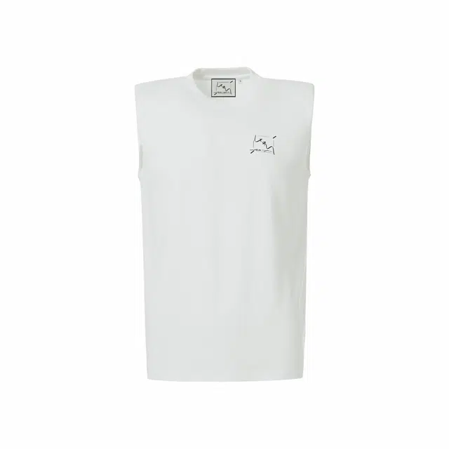 PROJECTJOIN 423 LOGO SLEEVELESS T-SHIRT LOGO T