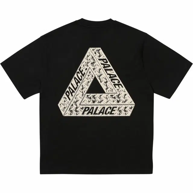 PALACE TRI SLIP T-SHIRT Black