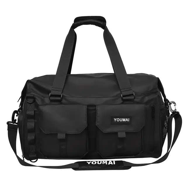 德力熊 大容量户外运动健身 牛津布 单肩包旅行包 男女同款情侣款 多色