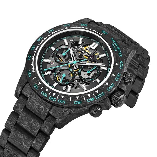 CRONUSART Racing Chronograph Series Snow Blue