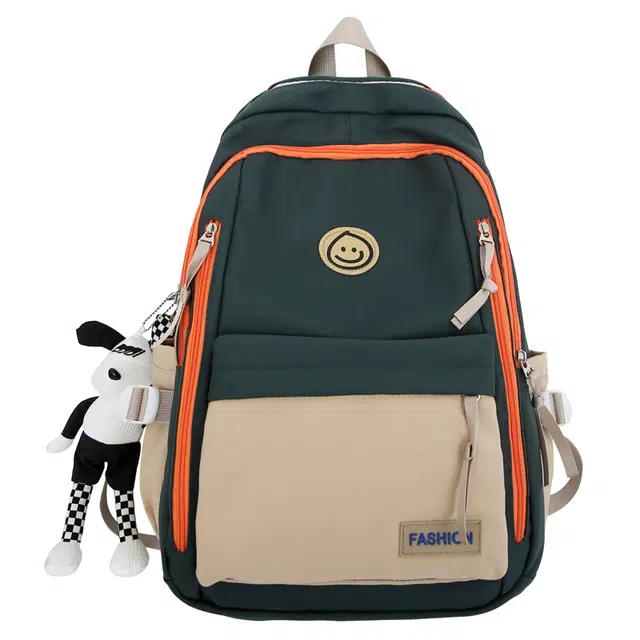 恒源祥 街拍复古休闲 尼龙 双肩包 男女同款情侣款 多色