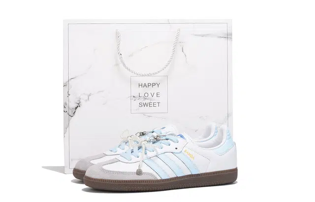 adidas Superstar White Blue