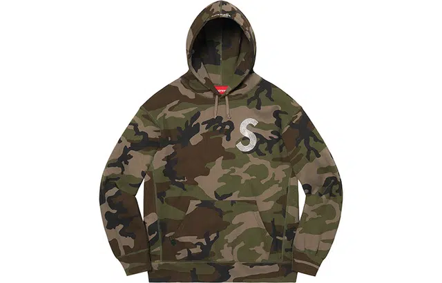Supreme Week 6 x Swarovski S Logo Hoodie